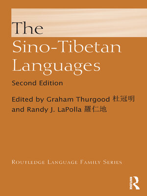 cover image of The Sino-Tibetan Languages